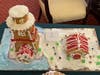 A snow-topped lighthouse surrounded by iced blue frosting was recognized with second place honors to Andy Beltz and family.