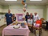 Coworkers organized a farewell party for RN Carol Trotter to recognize her retirement.