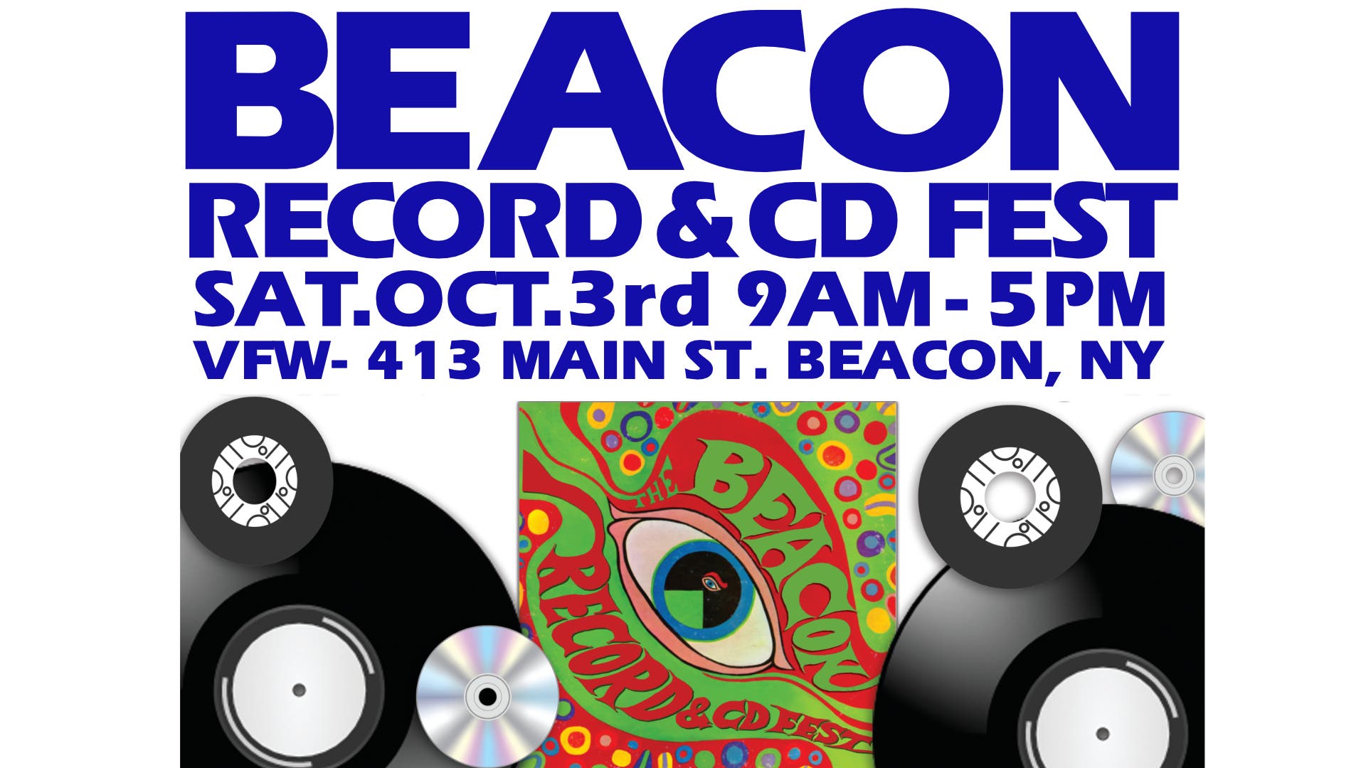 The Beacon Record & CD Fest is Back!