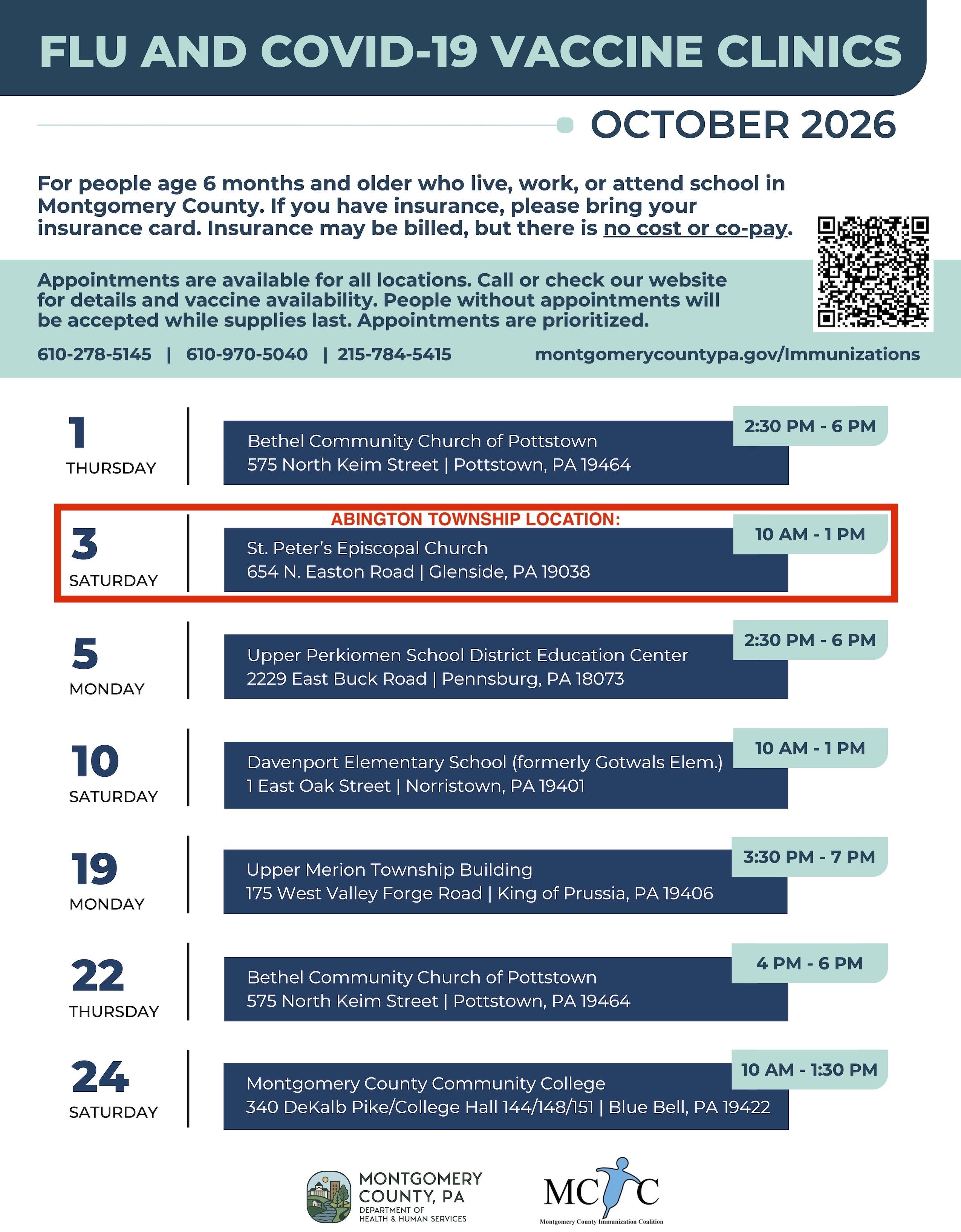 Flu and Covid-19 Vaccine Clinics