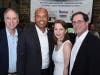 Larry Smith, Chairman, WPH; sports legend Mariano Rivera; Susan Fox, President & CEO, WPH, Jeffrey Menkes, CEO, Burke