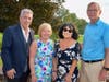 United Hebrew board member Anthony Nardozzi, Board president Rosemary McLaughlin, President/CEO Rita Mabli, former board president, Jim Staudt
