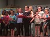 St. Christina students performing Readin’, ‘Ritin’ and Rockin’