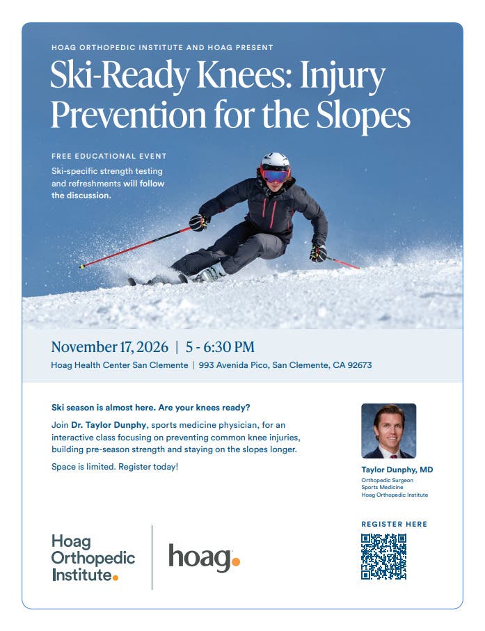 “Ski-Ready Knees: Injury Prevention for the Slopes” Seminar 