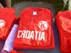 (Little League Croatia North Champions Zagreb Red Sox shirts with logo)