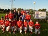 (CC Nicholas Schiarizzi (center) with Zagreb Red Sox Little League team and coaches.)