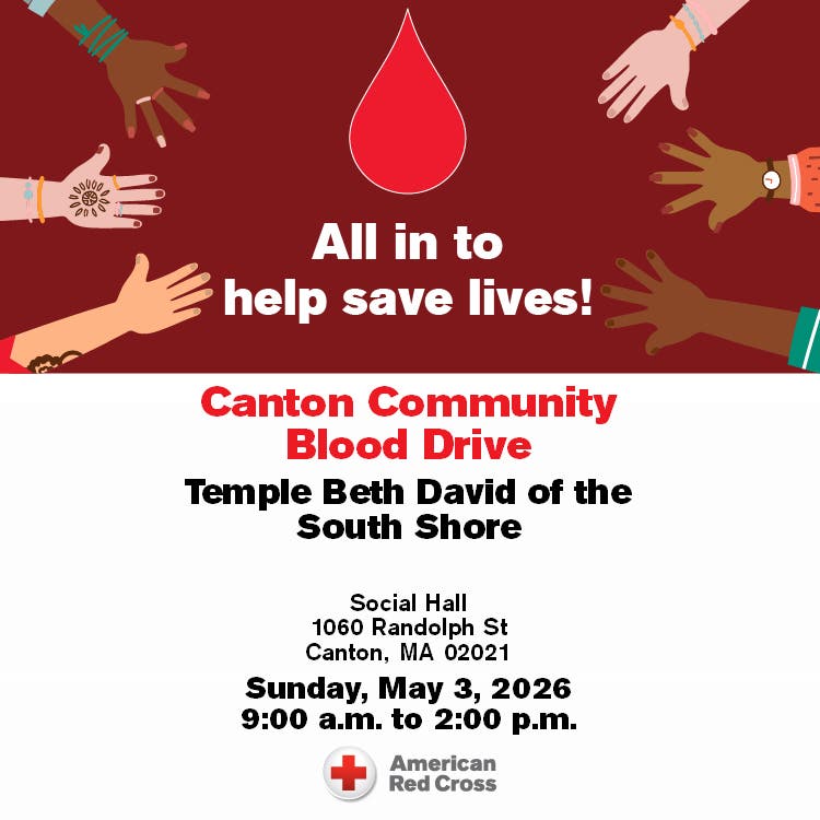 Temple Beth David to Host Blood Drive