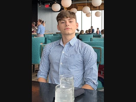 The author is ready for life after high school