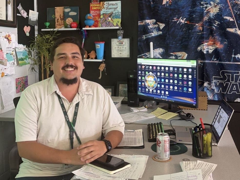 LRHS teacher Remington Fiore survived a mass shooting