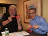 Jim and Arthur hope they have a winning ticket