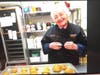 Ollie proudly displays the finished piegoni