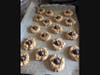 Baking peanut butter "kiss" cookies is a comforting and warming thing to do on a cold day