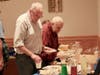 Members enjoy Italian treats