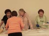 Members serving the auction night dinner