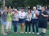 Seven of the group got a hole in one!