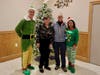 Members dressed for the occasion at the December meeting