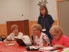 Deb and Henrietta read the blessing in English and Italian