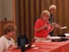 Carolyn reads the Thank You letters