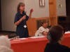 Lodge VP, Deb, shares the news about member Gene being awarded