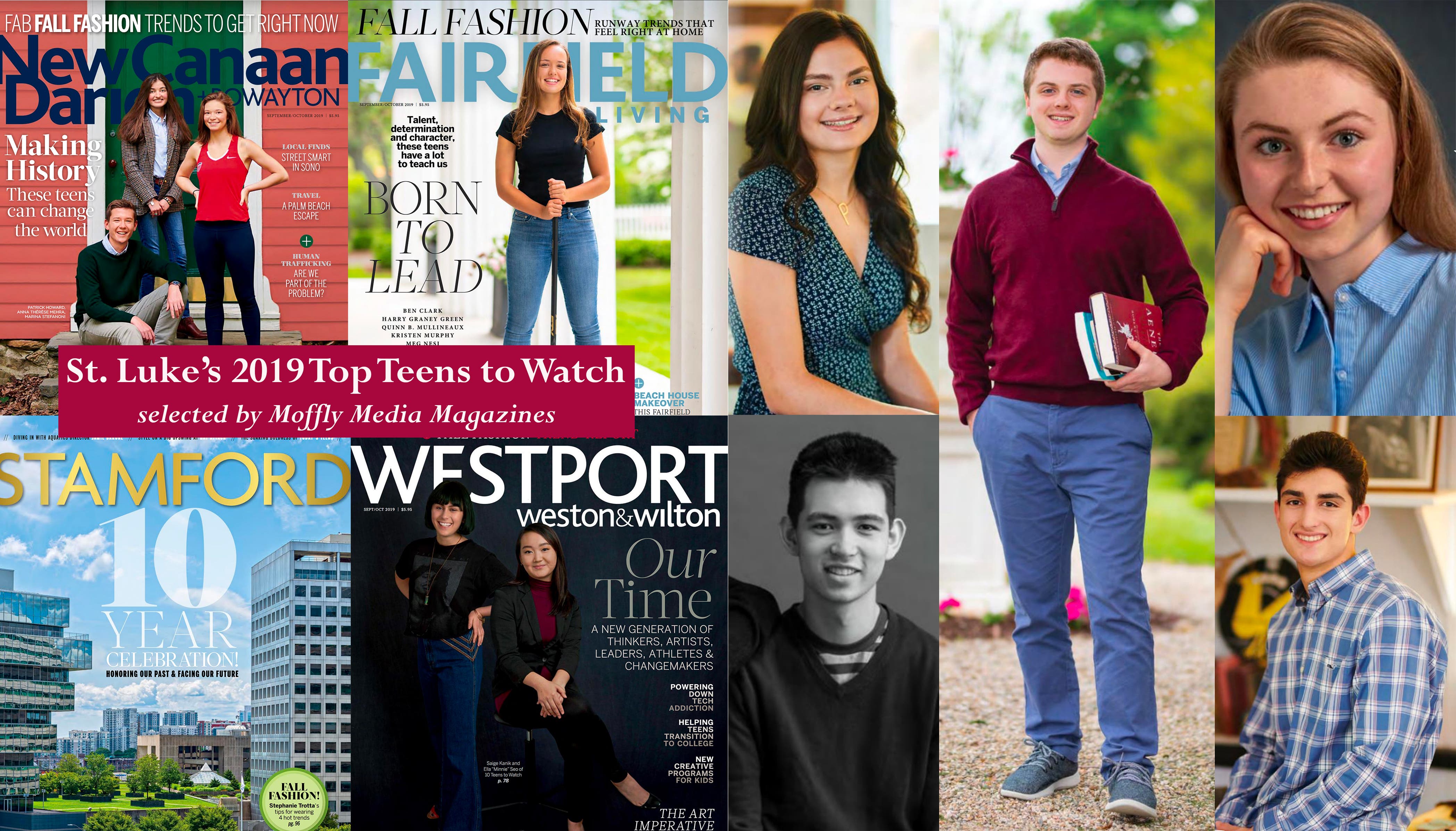 St. Luke's Seniors Named Top Teens to Watch St. Luke's Seniors Named Top Teens to Watch