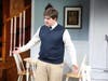 Greenwich resident and St. Luke's student Cameron Tyler in Admissions.