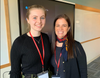 OMS NY co-president and St. Luke’s senior Amelie Warneryd ‘20 with presenter St. Luke's parent Dr. Lauren Ernberg