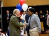 St. Luke's Support Our Soldiers Club honors a visiting grandparent and veteran
