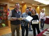 L to R: St. Luke's faculty & staff Evan Downey, PJ Clarke, Kimberly Gerardi