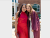 Shiva Sarram and Leila Pearson '21 of New Canaan