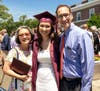 Liz, Lianna '21, and Shawn Seale of Darien