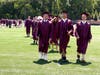 Eddy Boris of Ridgefield, Koy Price of Norwalk, Ryan Bradley of Ridgefield during the recessional. 