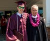 Brian Douglas of Ridgefield with Head of School Mark Davis of New Canaan