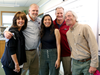 Ali Jaffe '10 with some of the St. Luke's faculty members who taught her during her time on the Hilltop.