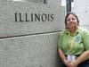 Audra Gray served as a guardian foe a female veteran on the Honor Flight.