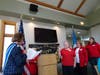 Three new members receive their oath of membership
