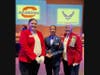 Swallow Cliff Chapter Corresponding Secretary Diana McAleenan, Shepard Cadet Deztini Dickerson, and Chapter Vice Regent Gale Shafer
