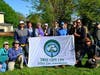 Volunteer tree planters from spring of 2019 planting event.
