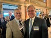 James O’Connor (left) and Dr. Stephen Tosi of UMass Memorial Health, a Presenting Sponsor