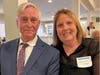 John Archer, chair of VNA Care’s North Shore Community Cabinet, with Kathy Archer MacNeill