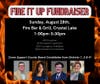 Fire it Up Fundraiser flyer.