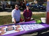 Rotarians Suzanne Bowering and Judy Gordon at the Purple Pinkey event.