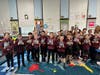 St. Joeseph's 3rd graders received their dictionaries.