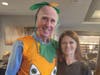 Party co-hosts Jay Curley and Amy Luckiewicz
