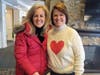 Club Vice President/President-Elect Kathy Boyle and Club President Wendy Maguire came to the swap dressed for the theme.