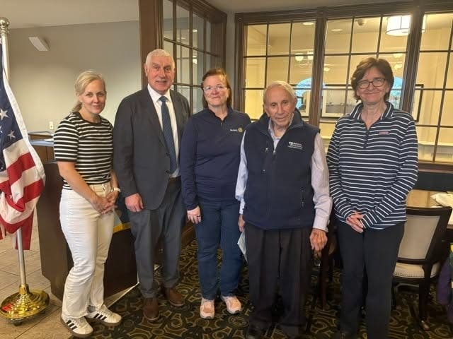 Left to right: Officers and Directors Kathy Boyle, Paul Adams, Wendy Maguire, Frank Fiorentino and Barbara Worley.