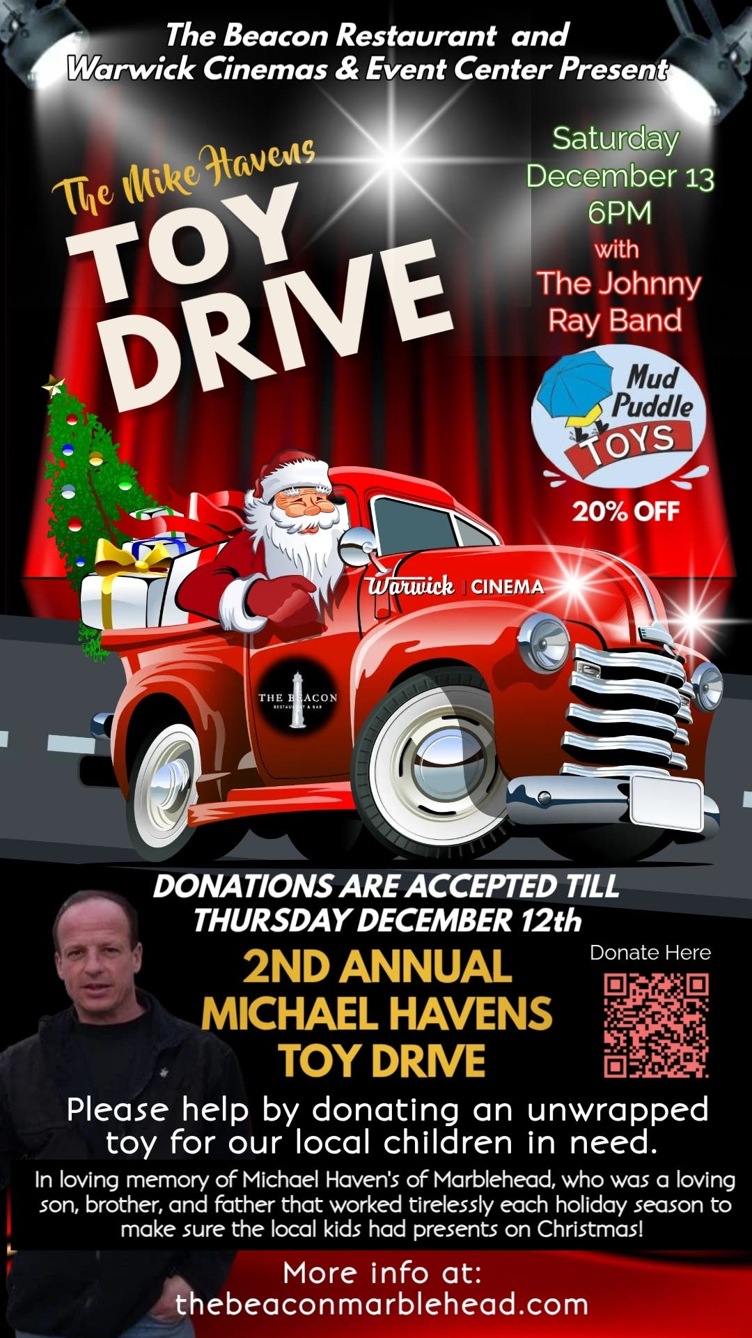 The Michael Havens Christmas Toy Drive is Alive and well in Marblehead 