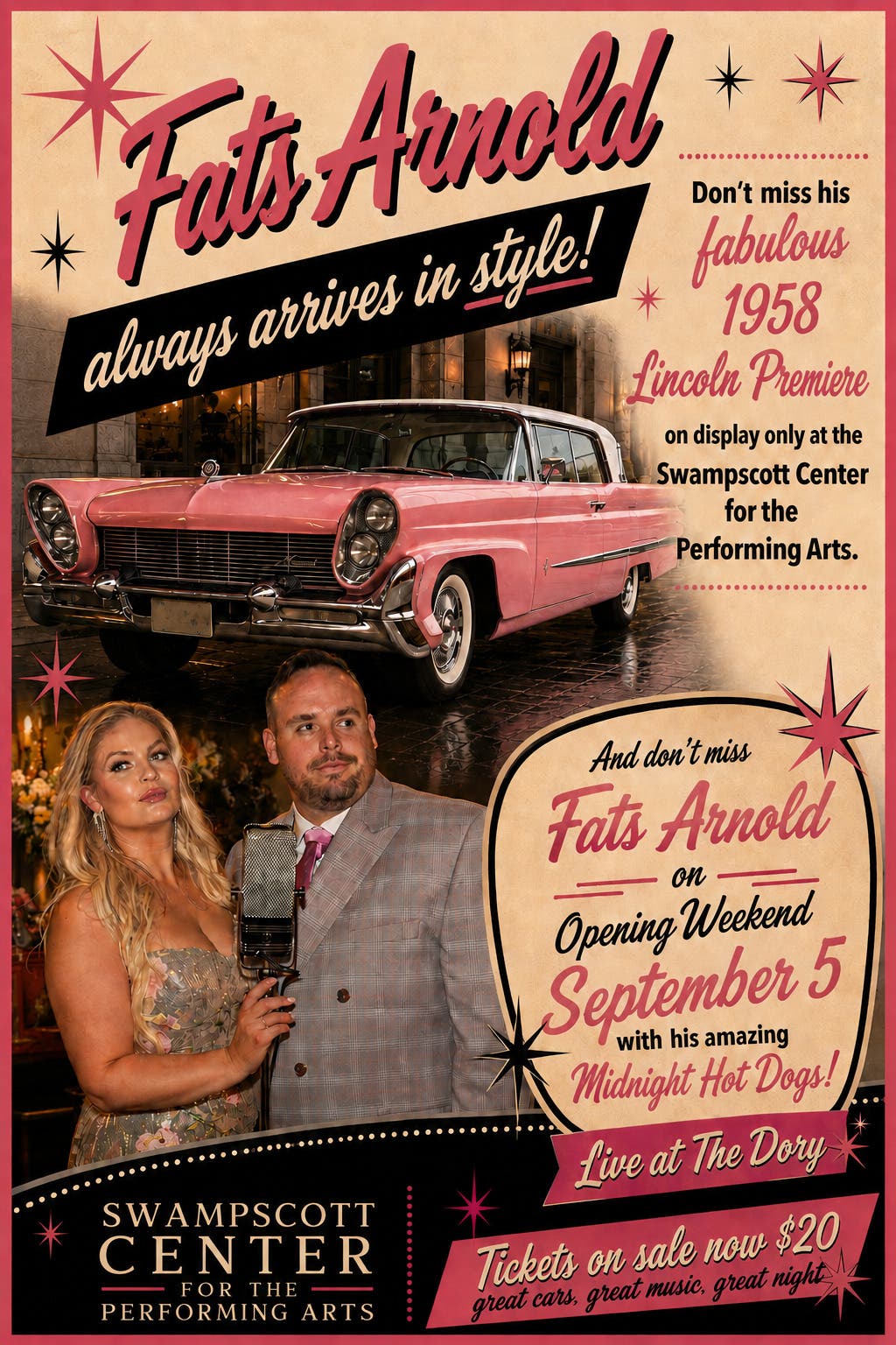 Tickets now on sale for Swampscott Center for the Performing Arts 