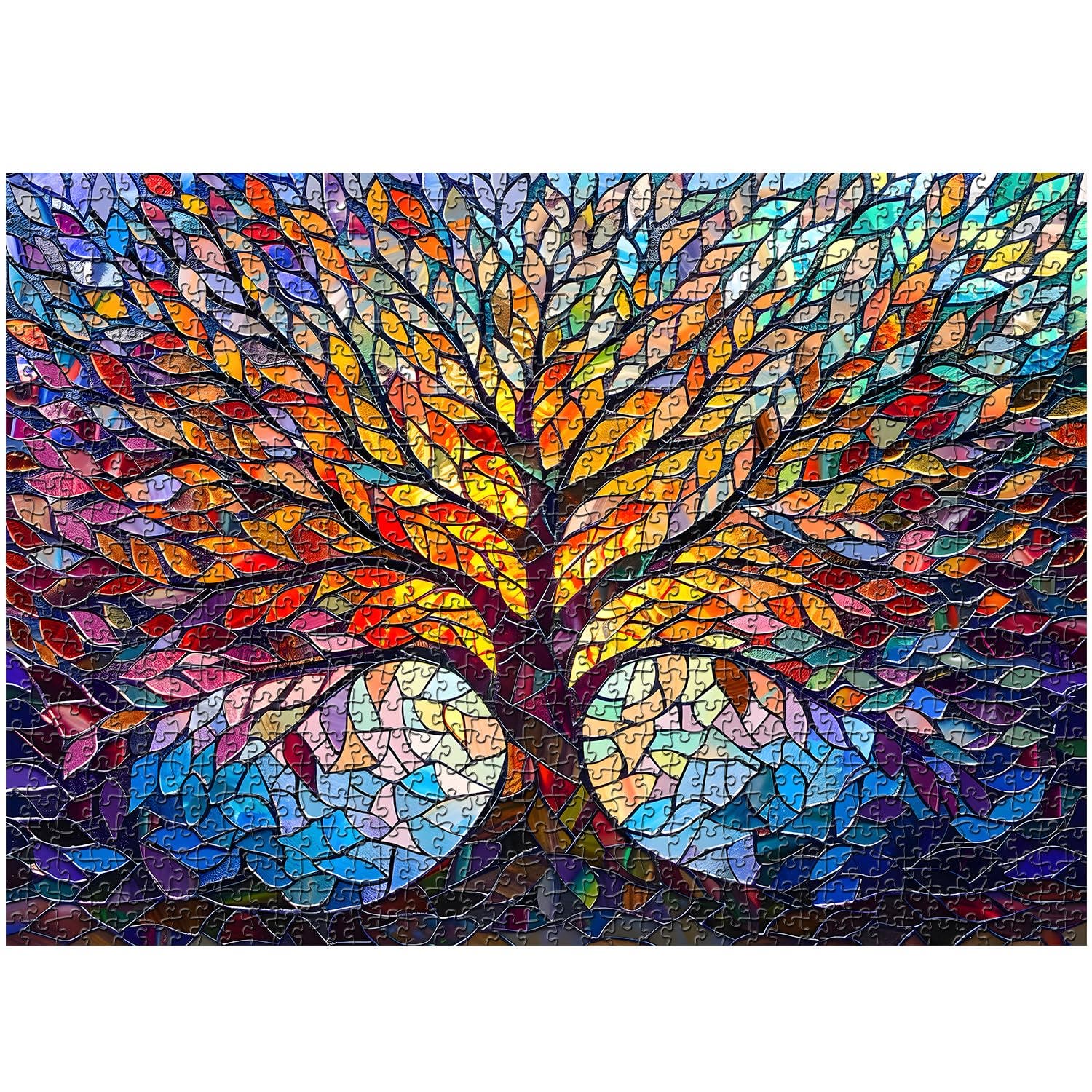 Puzzle Piece Mosaic 