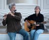 Contemporary folk music duo, Cindy Kallet and Grey Larsen, perform April 14 in the art gallery of the Norris Cultural Arts Center, St. Charles.