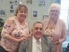 John Croswell with Veteran's Director Sue Magner and Elder Services Director Mary Prenney.